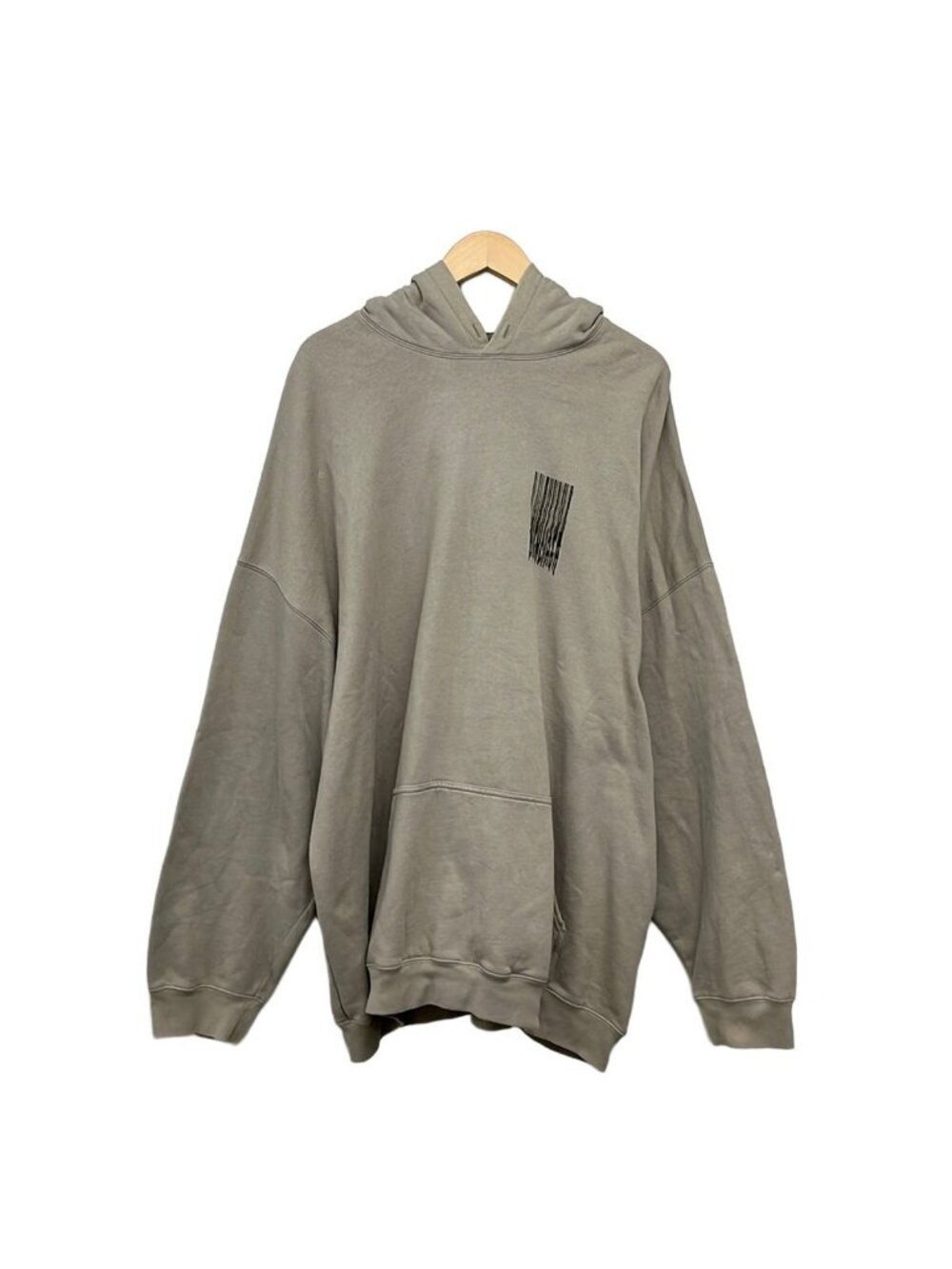Balenciaga Hoodie Light Gray XL